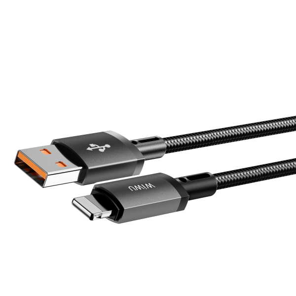 Кабель WIWU Titanlink USB-A to Lightning (Grey)